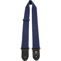 Perri's Distressed Cotton Guitar Strap Blue 2 in.