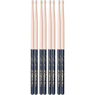 Zildjian Black DIP Drum Sticks - Buy 3