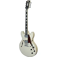 D'Angelico Premier SS Semi-Hollow Electric Guitar With Stopbar Tailpiece Champagne