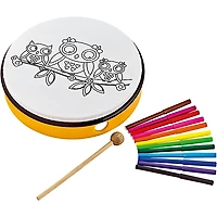 Nino Customizable ABS Hand Drum With Owl Design