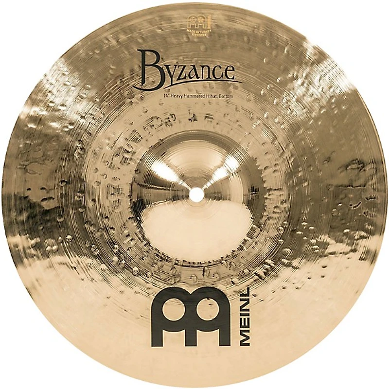 MEINL Byzance Brilliant 14" Heavy Hammered Hi-Hats Pair