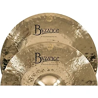 MEINL Byzance Brilliant 14" Heavy Hammered Hi-Hats Pair