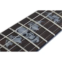 Schecter Guitar Research Synyster Gates Standard Electric Guitar Gloss Black with Silver Pinstripes