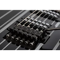 Schecter Guitar Research Synyster Gates Standard Electric Guitar Gloss Black with Silver Pinstripes