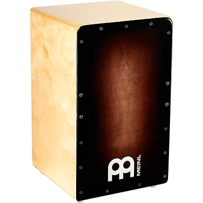 MEINL Woodcraft Series Cajon with Espresso Burst Frontplate