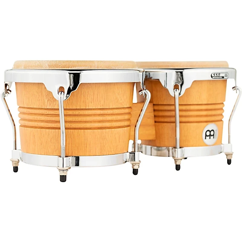 MEINL Wood Bongos in Super Natural Finish