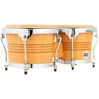 MEINL Wood Bongos in Super Natural Finish