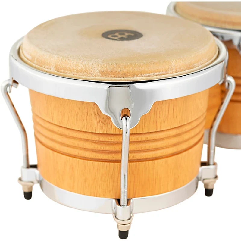 MEINL Wood Bongos in Super Natural Finish