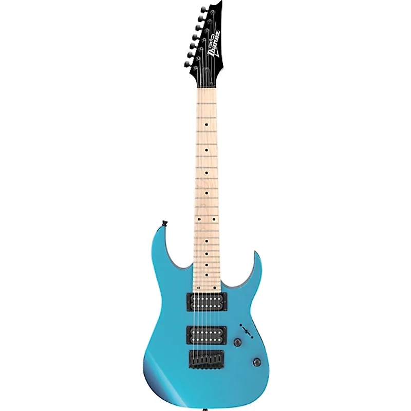 Ibanez GRG7221M GRG Series 7-String Electric Guitar Metallic Light Blue