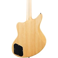 D'Angelico Deluxe Series Bedford Swamp Ash Electric Guitar with Seymour Duncan Pickups and Stopbar Tailpiece Natural Swamp Ash