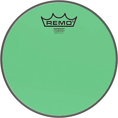 Remo Emperor Colortone Green Drum Head