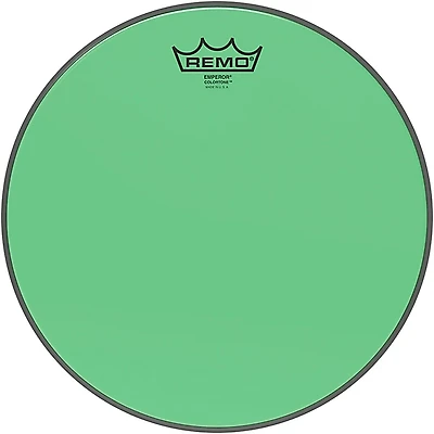 Remo Emperor Colortone Green Drum Head