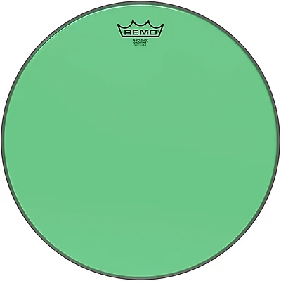 Remo Emperor Colortone Green Drum Head