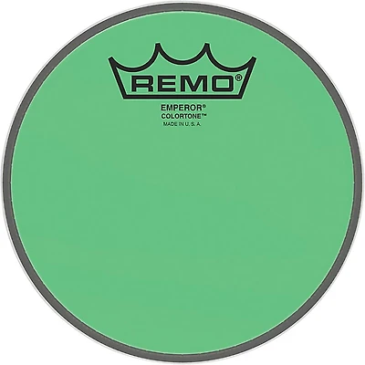 Remo Emperor Colortone Green Drum Head
