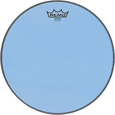 Remo Emperor Colortone Blue Drum Head