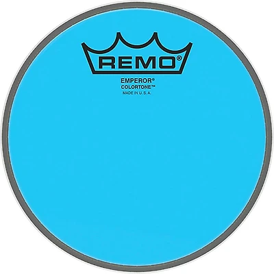 Remo Emperor Colortone Blue Drum Head