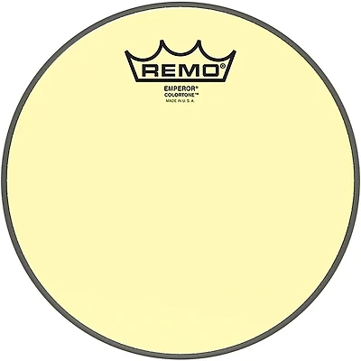 Remo Emperor Colortone Yellow Drum Head