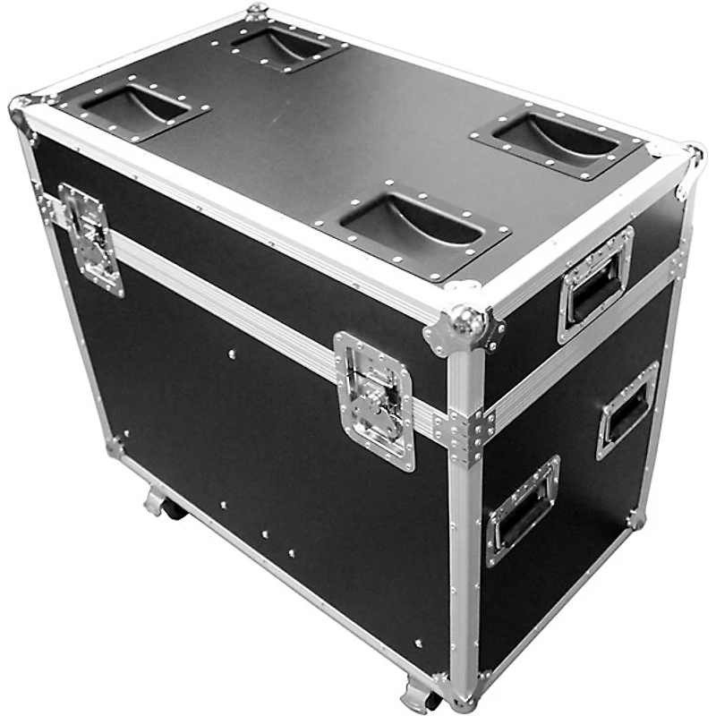 ProX XS-MH250X2W ATA Road Case with Wheels for Moving-Head Lights Black