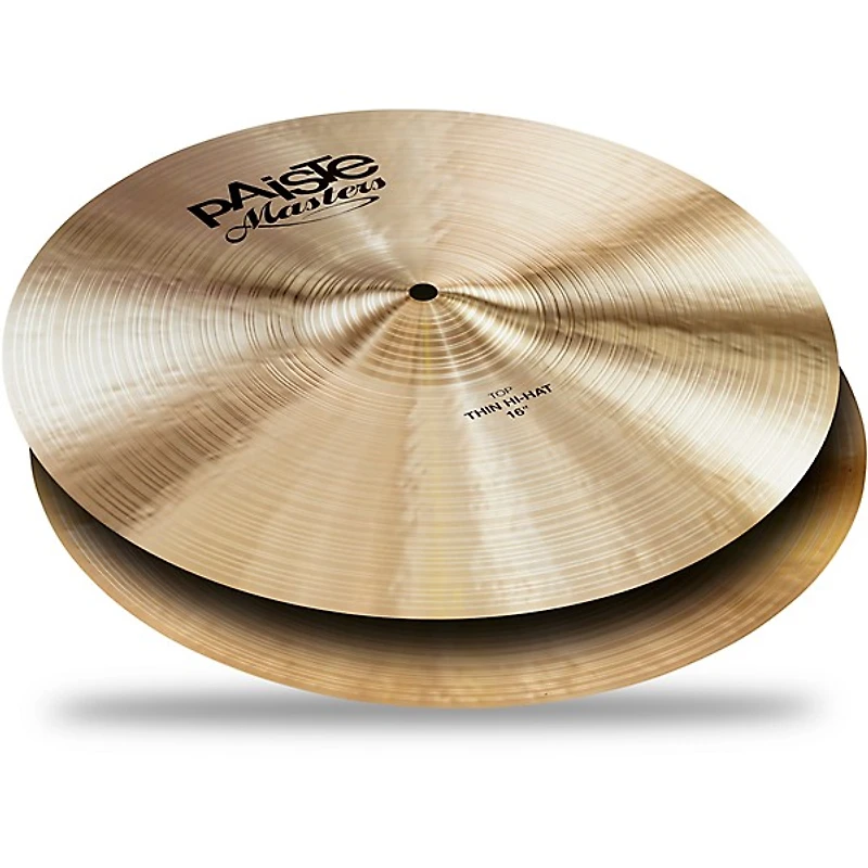 Paiste Masters Thin Hi-Hat Cymbals