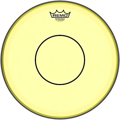 Remo Powerstroke 77 Colortone Yellow Drum Head