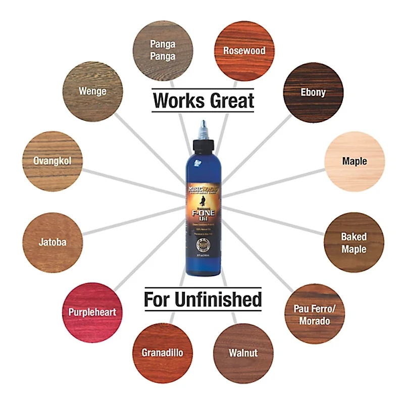 Music Nomad Fretboard F-ONE Oil 8 oz Tech Size - Cleaner & Conditioner