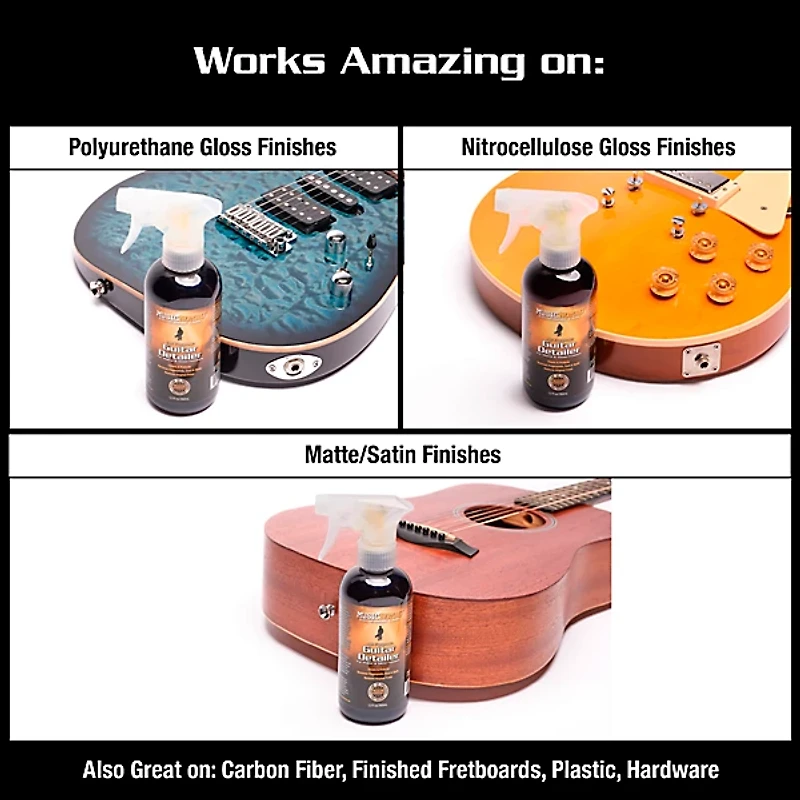 Music Nomad Guitar Detailer 12oz Tech Size-For Matte & Gloss Finishes