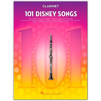 Hal Leonard 101 Disney Songs for Clarinet
