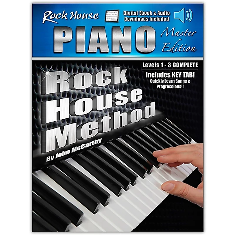 Rock House The Rock House Piano Method - Master Edition Book/Media Online