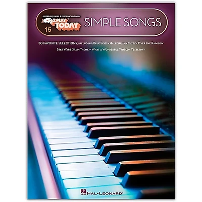 Hal Leonard Simple Songs E-Z Play Today Volume 15