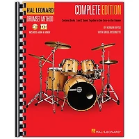 Hal Leonard Hal Leonard Drumset Method - Complete Edition Books 1 & 2 with Video and Audio