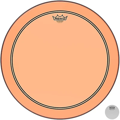 Remo Powerstroke P3 Colortone Orange Bass Drum Head