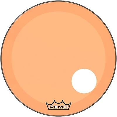 Remo Powerstroke P3 Colortone Resonant Bass Drum Head With 5" Offset Hole
