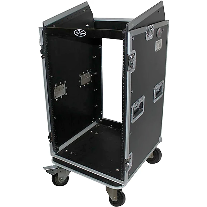 ProX T-18MRSS 18U Rack x 10U Top Mixer DJ Combo ATA Flight Case 18 RU Space