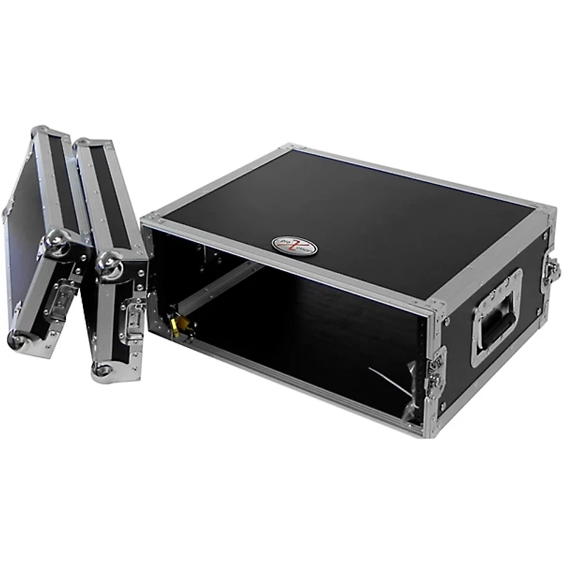 ProX X-4UE 4U Deluxe Effects Rack 14" Deep Rail to Rail with Handles