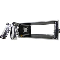 ProX X-4UE 4U Deluxe Effects Rack 14" Deep Rail to Rail with Handles