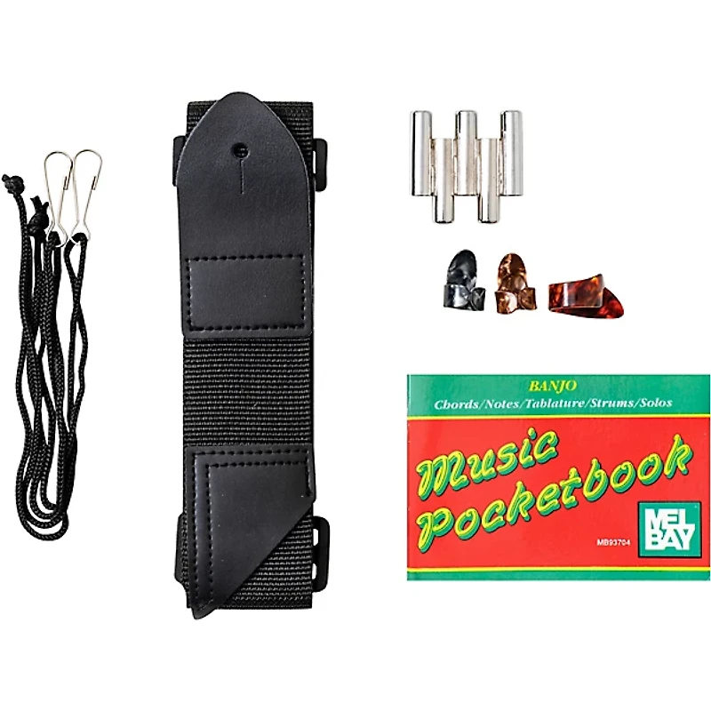 Washburn B8K-A Americana 5-String Resonator Banjo Pack