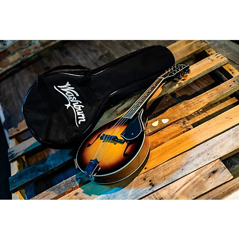 Washburn M1K-A Americana Series A-Style Mandolin Pack