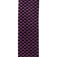 D'Addario 50 mm Nylon Guitar Strap Purple Checkers 2 in.
