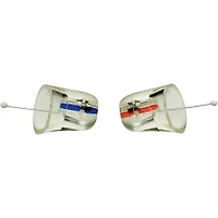 Earasers Medium Musicians Plugs and Carrying Case Bundle
