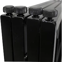 ProX XF-MESA MK2 DJ Booth Facade with Black & White Scrims