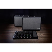 Line 6 Powercab 112 250W 1x12 FRFR Powered Speaker Cab - Black and Silver
