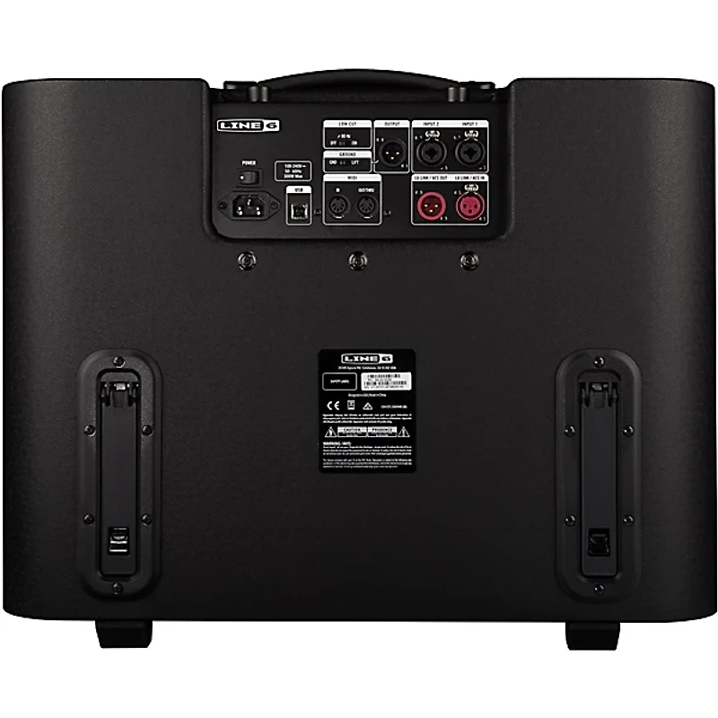 Line 6 Powercab 112 Plus 250W 1x12 FRFR Powered Speaker Cab - Black and Silver