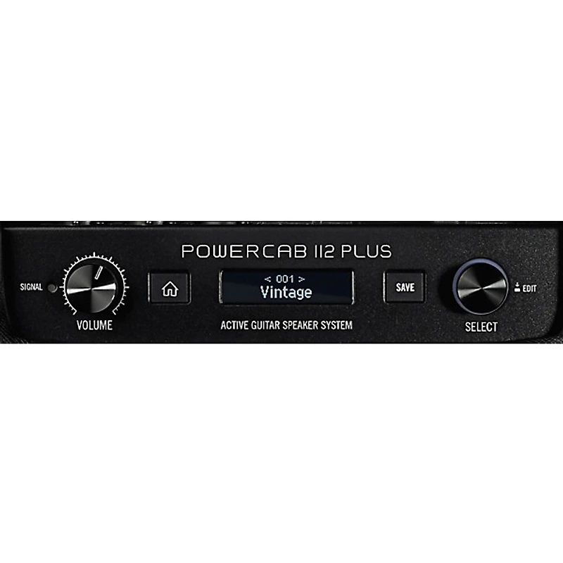 Line 6 Powercab 112 Plus 250W 1x12 FRFR Powered Speaker Cab - Black and Silver