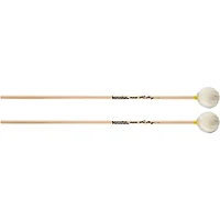 Innovative Percussion Medium Hard Marimba Mallets with Birch Handles and White Yarn