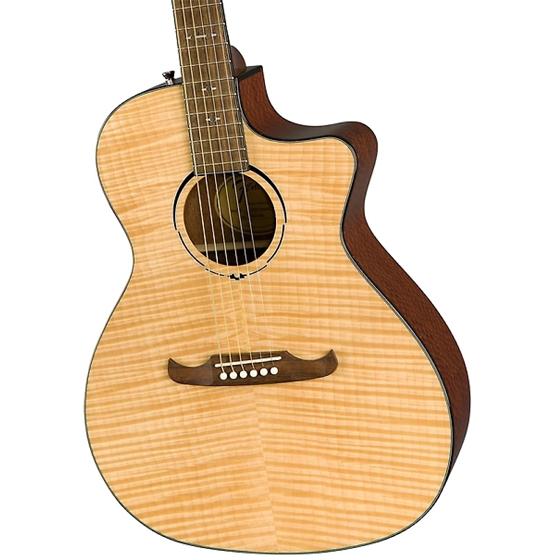 Fender FA-345CE Auditorium Acoustic-Electric Guitar Natural