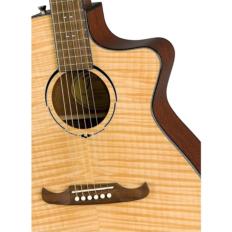 Fender FA-345CE Auditorium Acoustic-Electric Guitar Natural