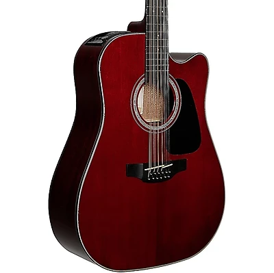 Takamine GD-30CE 12-String Acoustic-Electric Guitar Wine Red