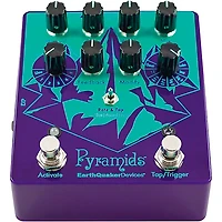 EarthQuaker Devices Pyramids Stereo Flanger Effects Pedal