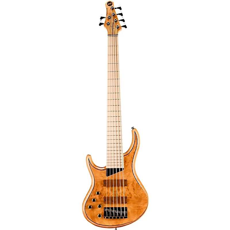 MTD Kingston Z6 6-String Left-Handed Maple Fingerboard Electric Bass Natural