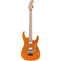 Charvel Pro-Mod DK24 HH FR M QM Electric Guitar Dark Amber